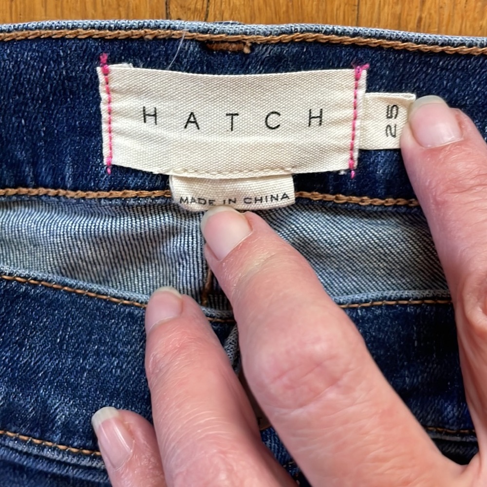 Hatch Maternity Slim Jeans - Size 25 - Picture 6 of 12